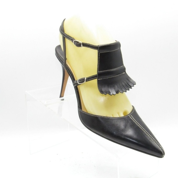 Cole Haan Collection Size 7 B Black Sandals R1 C5 - Picture 1 of 8